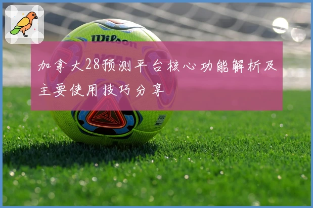 加拿大28预测平台核心功能解析及主要使用技巧分享